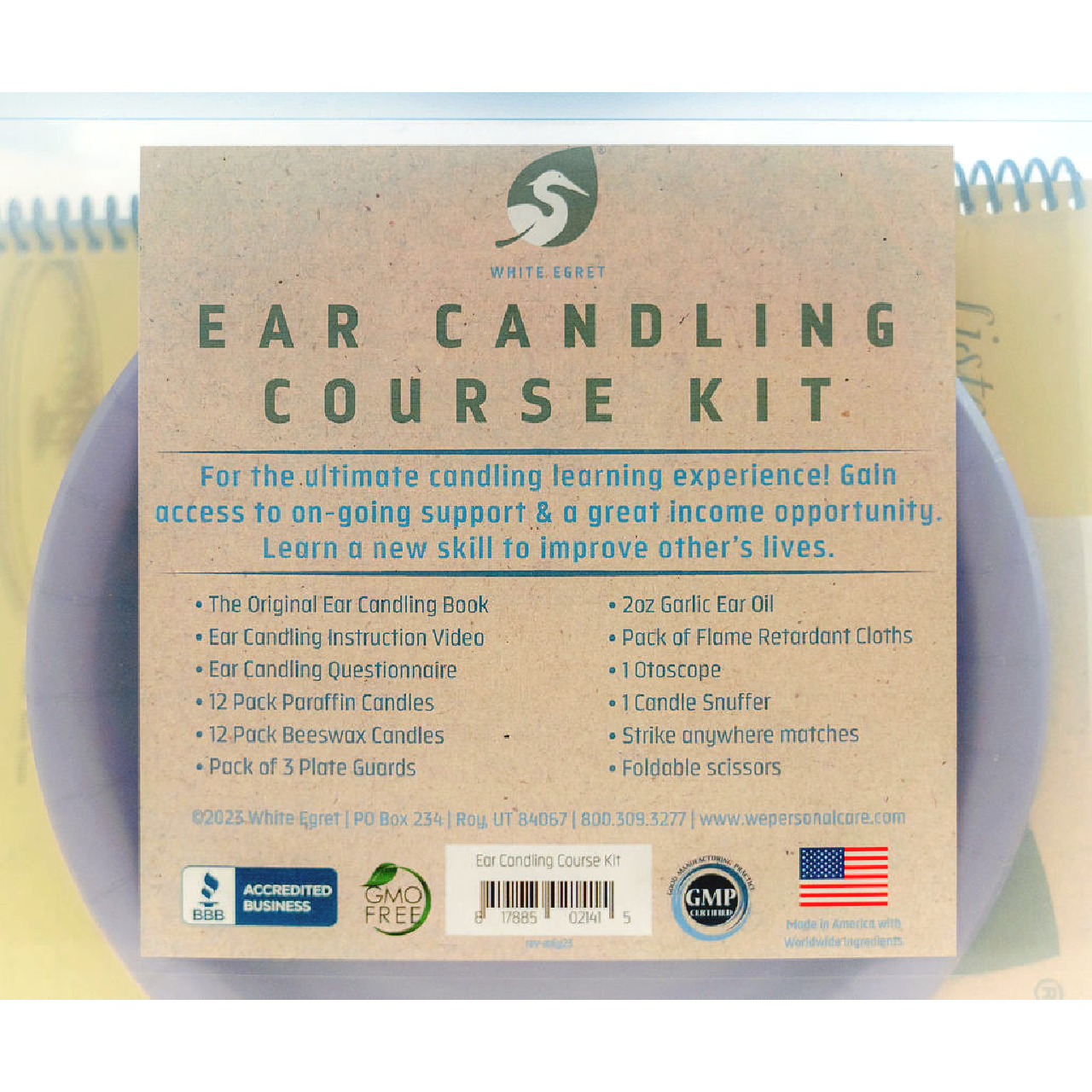 Ear Candling Course Kit White Egret Personal Care