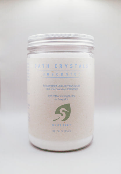 Unscented Bath Crystals 30 oz