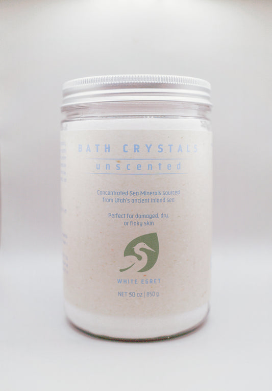 Unscented Bath Crystals 30 oz